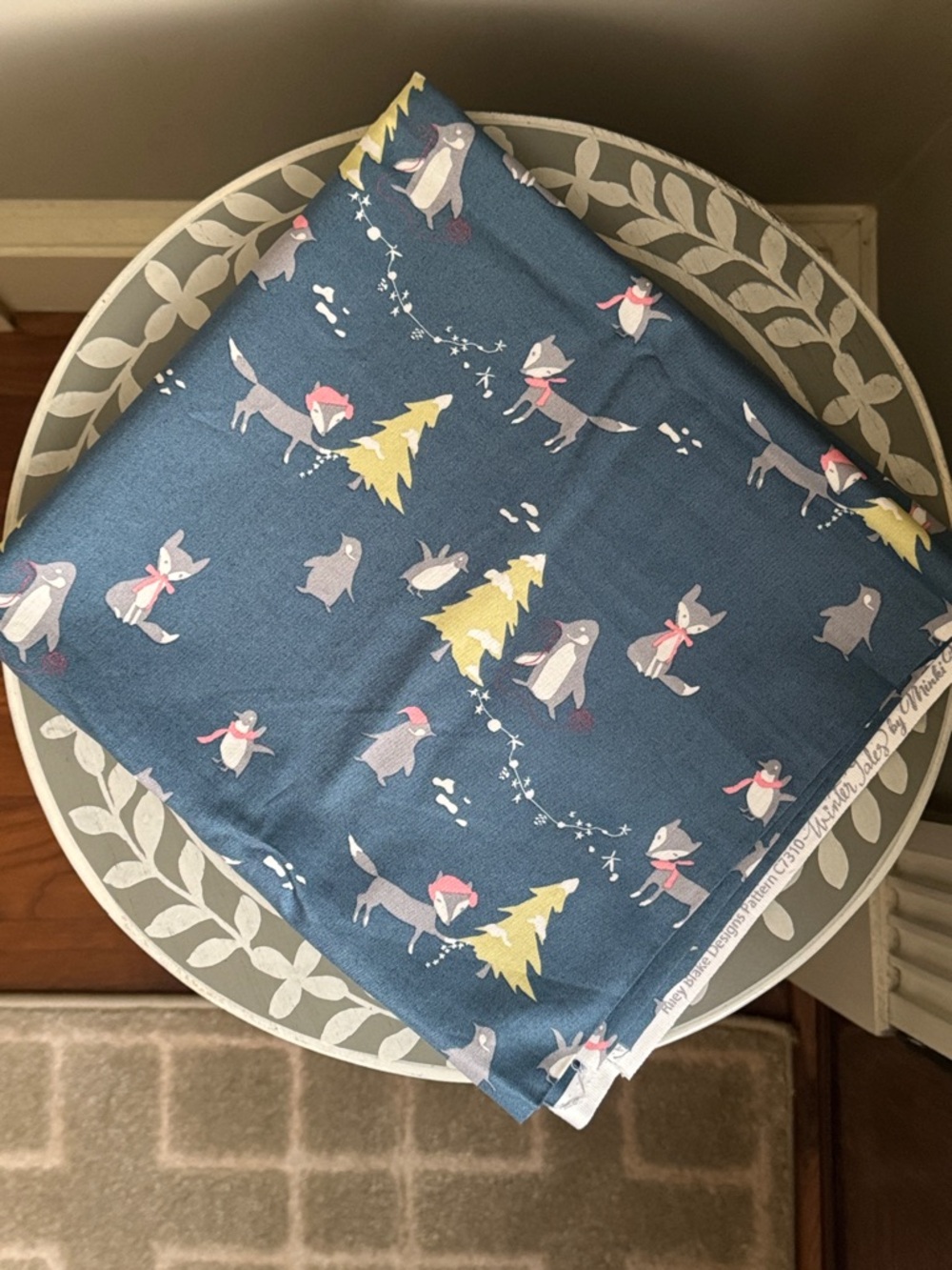 Quilting Cotton Fabric Winter Tales by Minki Kim for Riley Blake Designs 1 Yard